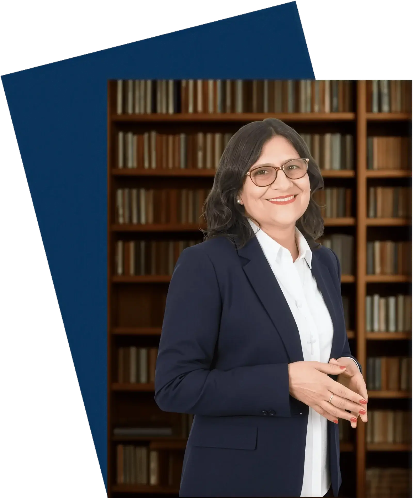 Abogada Marise Peletti en su estudio jurídico